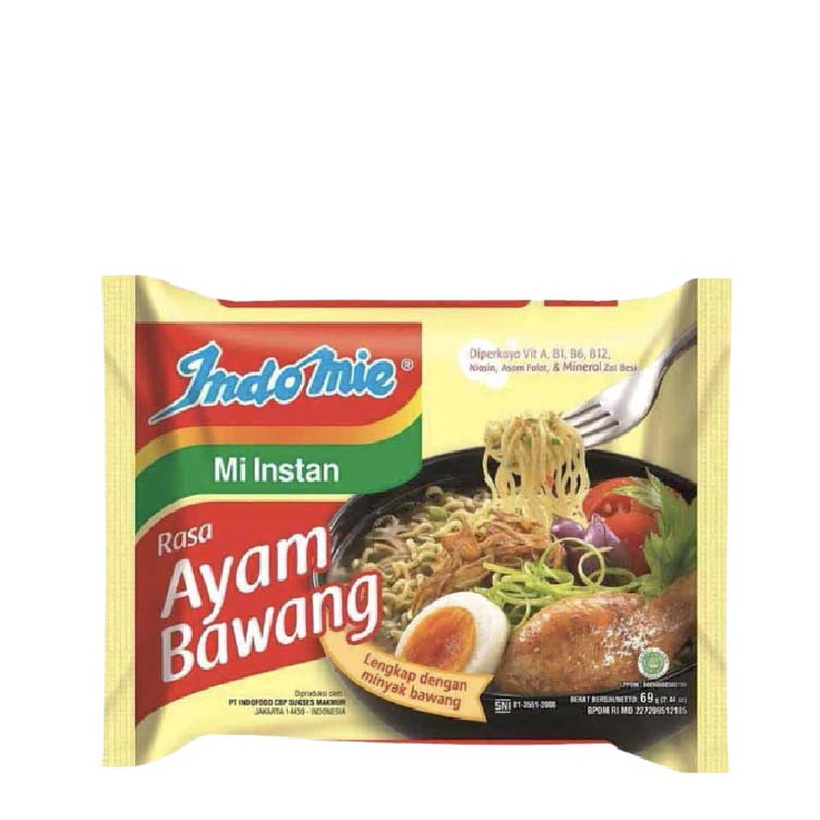 

Paket Ekslusif Indomie Mie Instan Ayam Bawang 5 x 69 gr