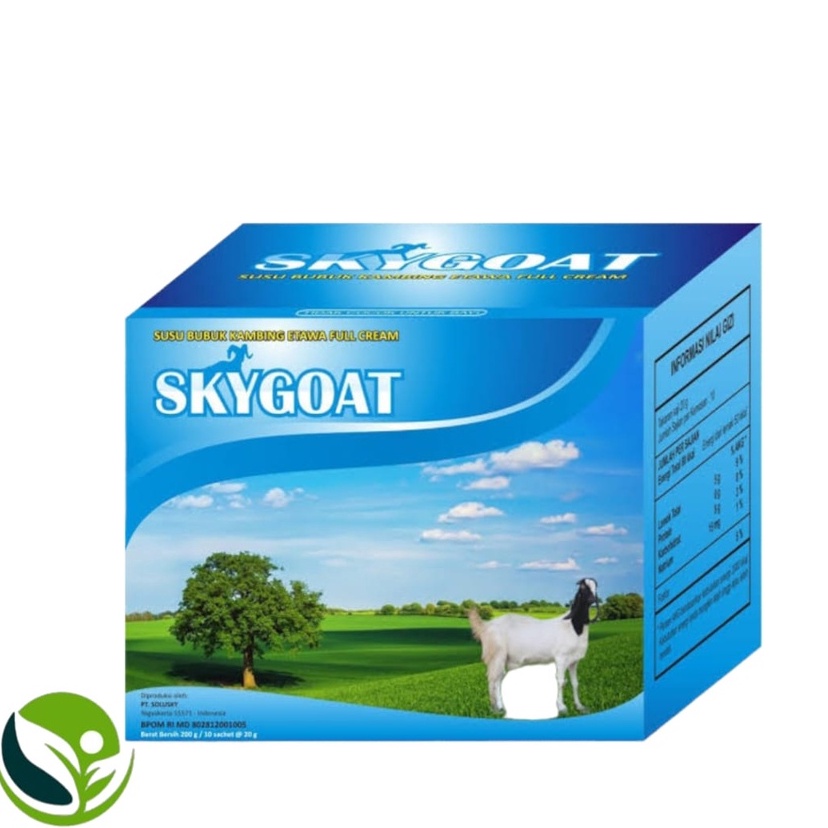 

Produk Terbaik SkyGoat Susu Kambing Etawa Original Dengan Bubuk Krim | Susu Kambing Skygoat Per Box