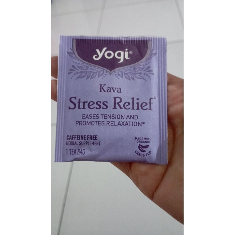 

Yogi.Kava Stress Relief. (1 tea bag)