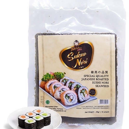 

Ready Now [NEW] TOKINORI SAKAO NORI 10 SHEET 25 GRAM (10LEMBAR)