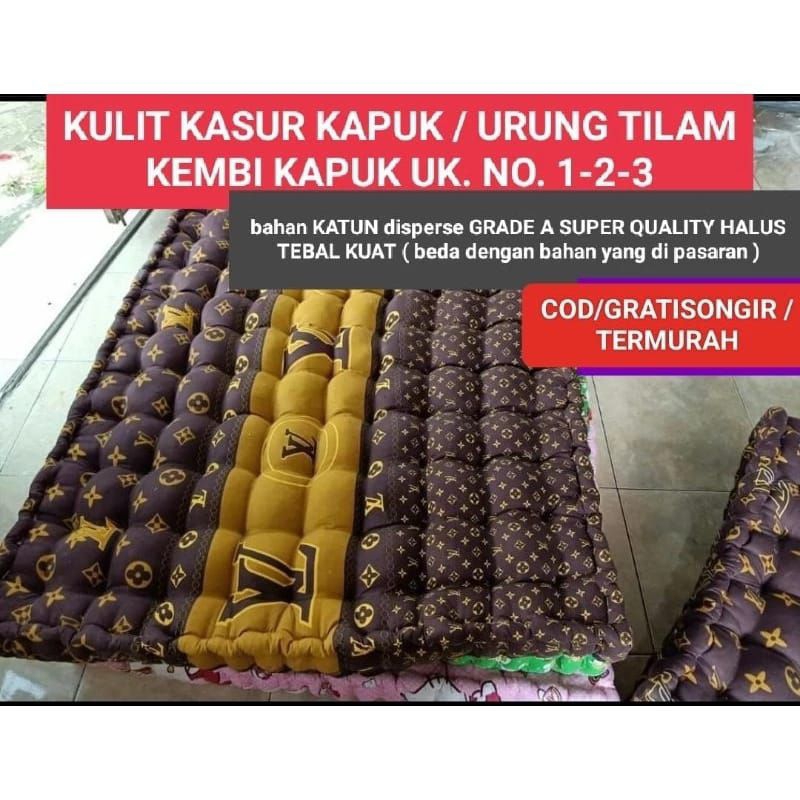 Kulit Kasur KAPUK HALUS TEBAL | TERLARIS KAIN TILAM Kembi URUNG Kasur Kapuk TEBAL