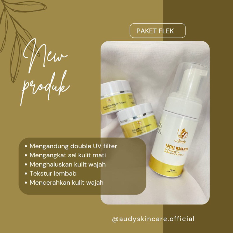 AUDY SKINCARE || CREAM WAJAH FLEK || CREAM PENGHILANG FLEK AMPUH