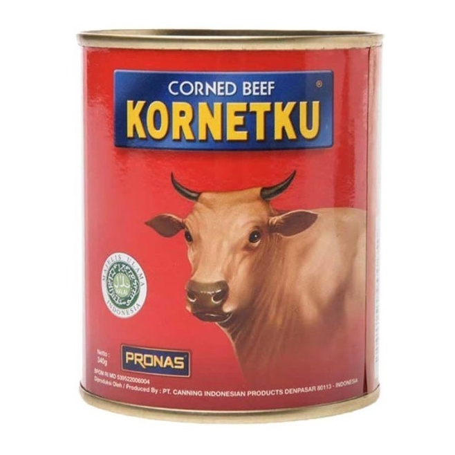 

Kirim sekarang Pronas KORNETKU Corned Beef Kornet Daging Sapi 340gr