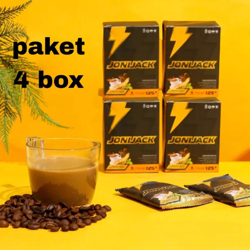 

Kopi Jonijack 4 box isi 20 sachet