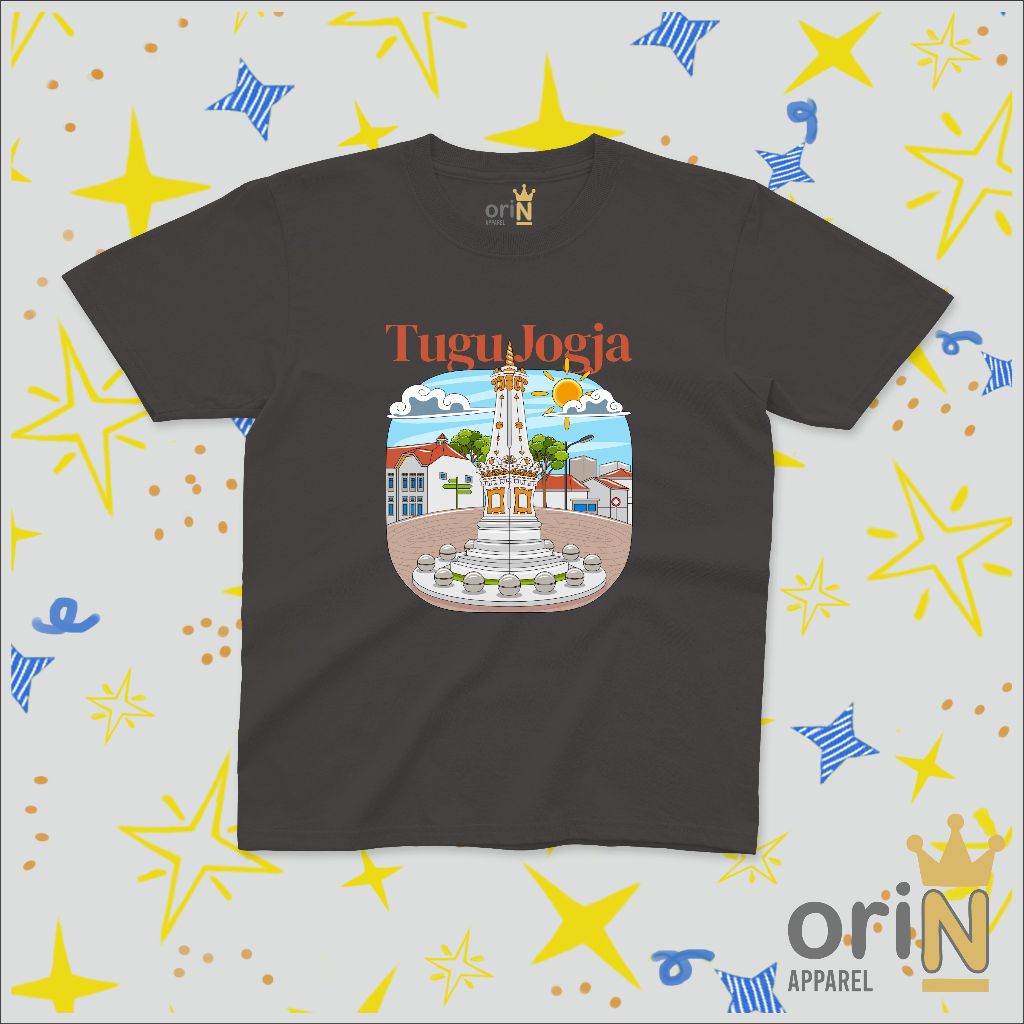 Baju Anak Pakaian Anak Laki Laki dan Perempuan Kaos Distro TUGU JOGJA