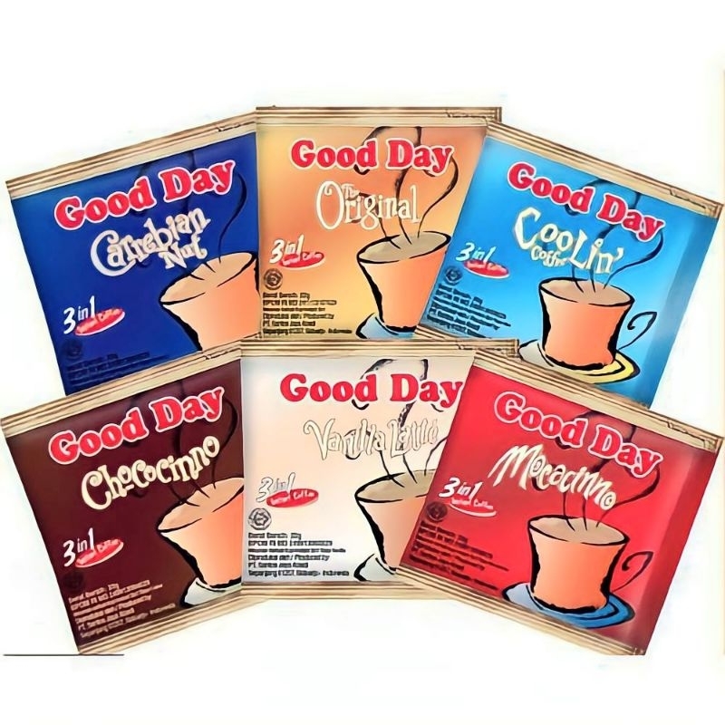 

KOPI GOODDAY SACHET RENCENG ALL VARIANT