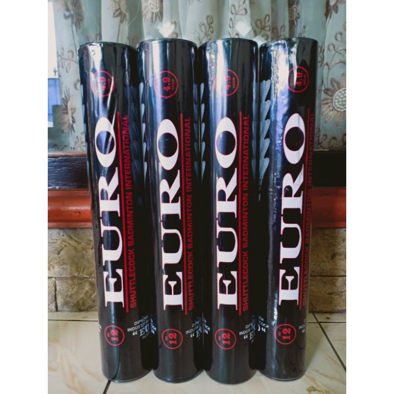 TERLARIS Euro shuttlecock (hitam) // euro hitam 