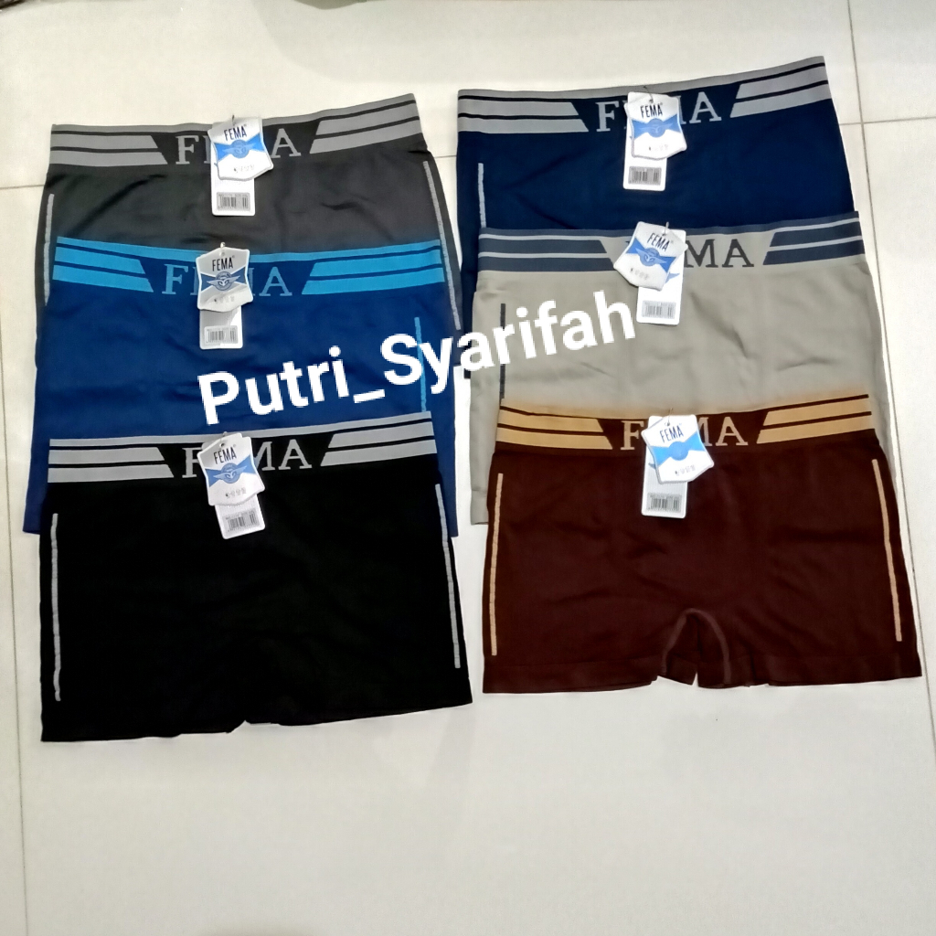 BOXER FEMA Celana Dalam Pria