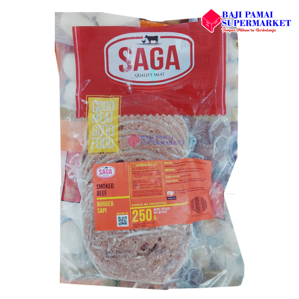 

Saga Smoked Beef 250gr