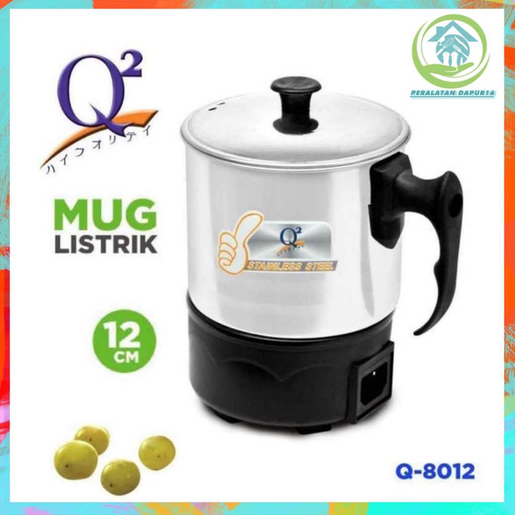 MUG LISTRIK 12CM / PEMANAS AIR ELEKTRIK / MUG LISTRIK TEKO LISTRIK MURAH