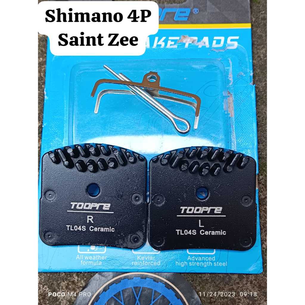 Toopre Brakepad Kampas Ice tech D03S H03A N03A Shimano Saint Zee XTR XT SLX Deore TRP tektro Orion 4
