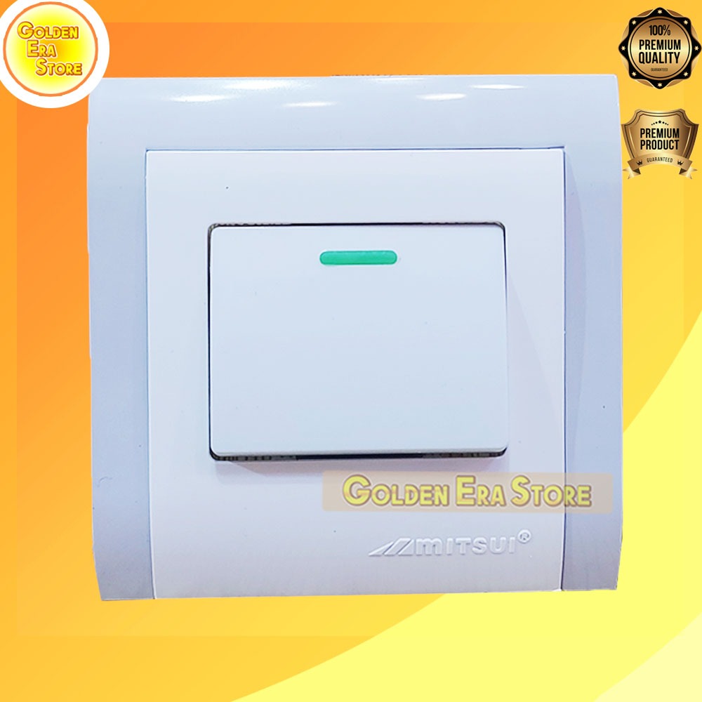 Mitsui Helios / MS11 MS16 MS17 MS21 / Saklar Engkel / Saklar Seri/ stop Kontak /  Kombinasi Saklar E