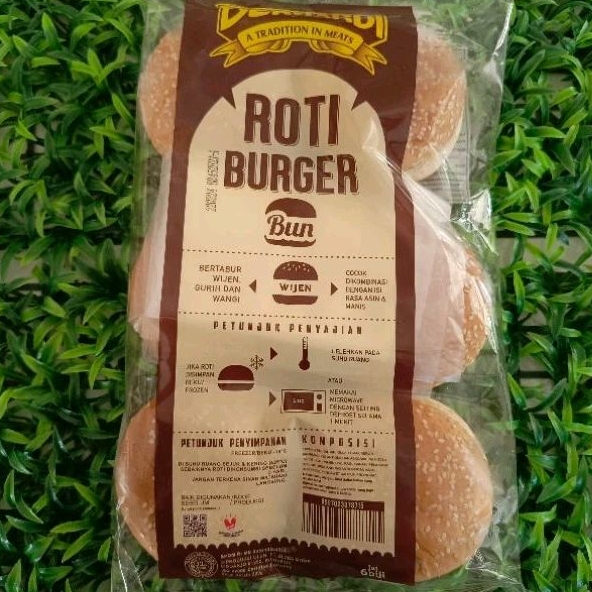 

Roti Burger Bernardi WIJEN Besar - isi 6