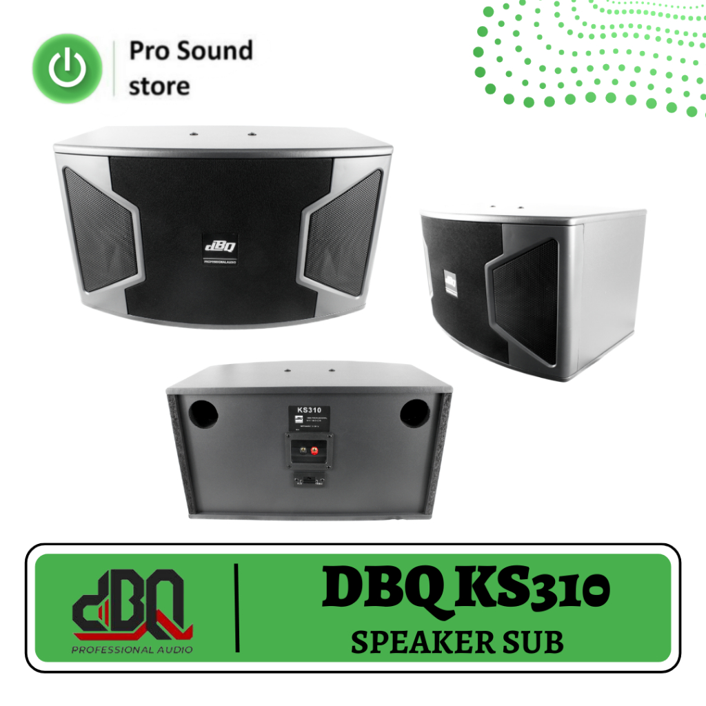 SPEAKER PASIF DBQ KS 310 1 SET 2 UNIT