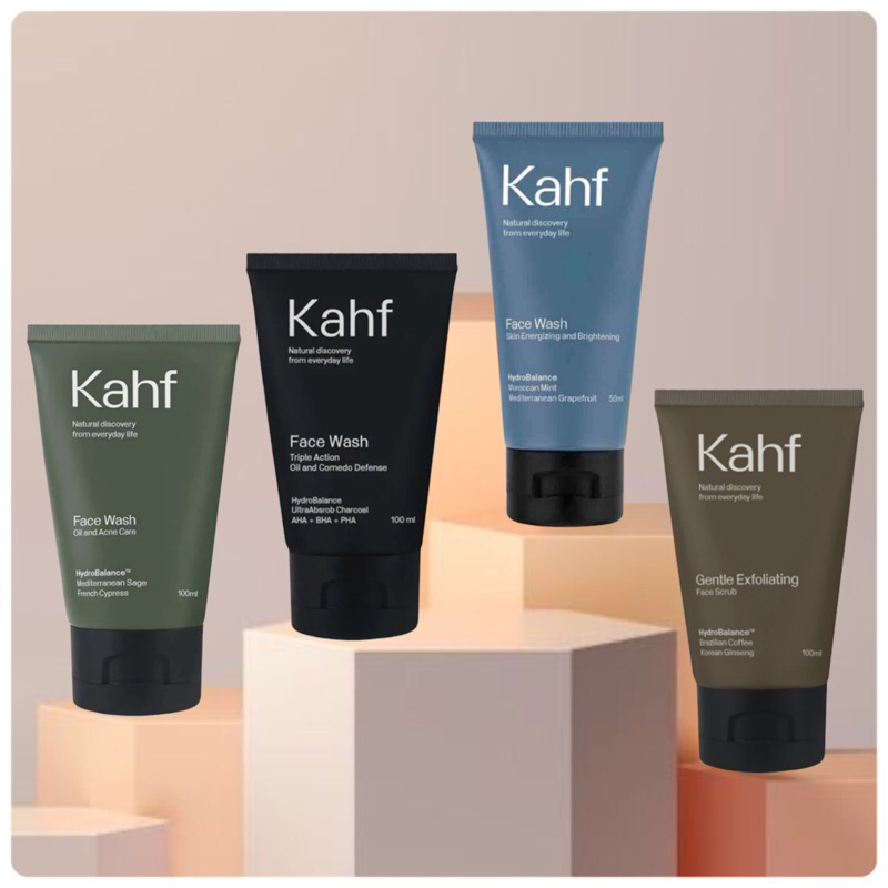 KAHF Face Wash Kahf Face Scrub 100 Ml
