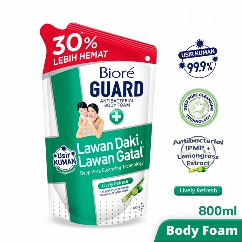 BIORE SABUN MANDI CAIR 800 ML