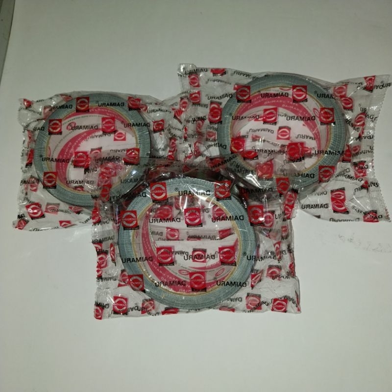 (1 slop) Lakban Daimaru Hitam 2 inch Besar