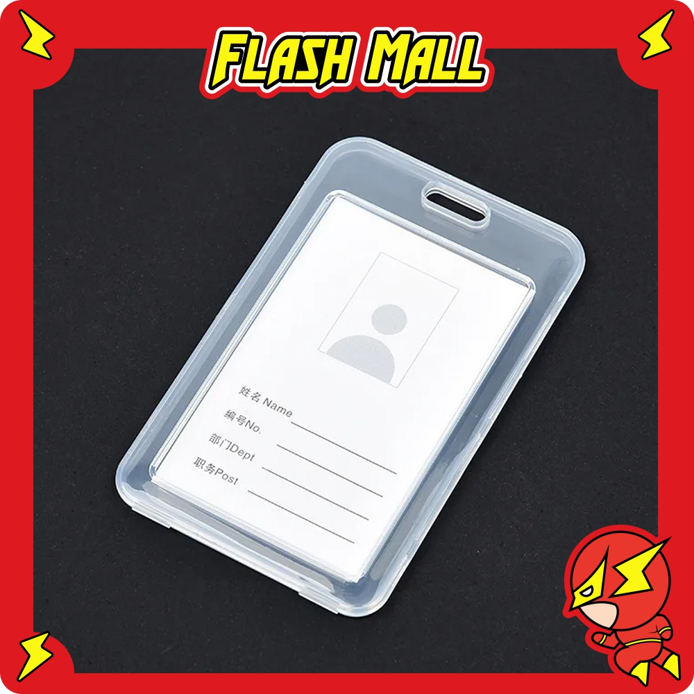 

FLASHmall frame casing BOX tempat ID card flashdisk holder BENING TUTUP portrait S099
