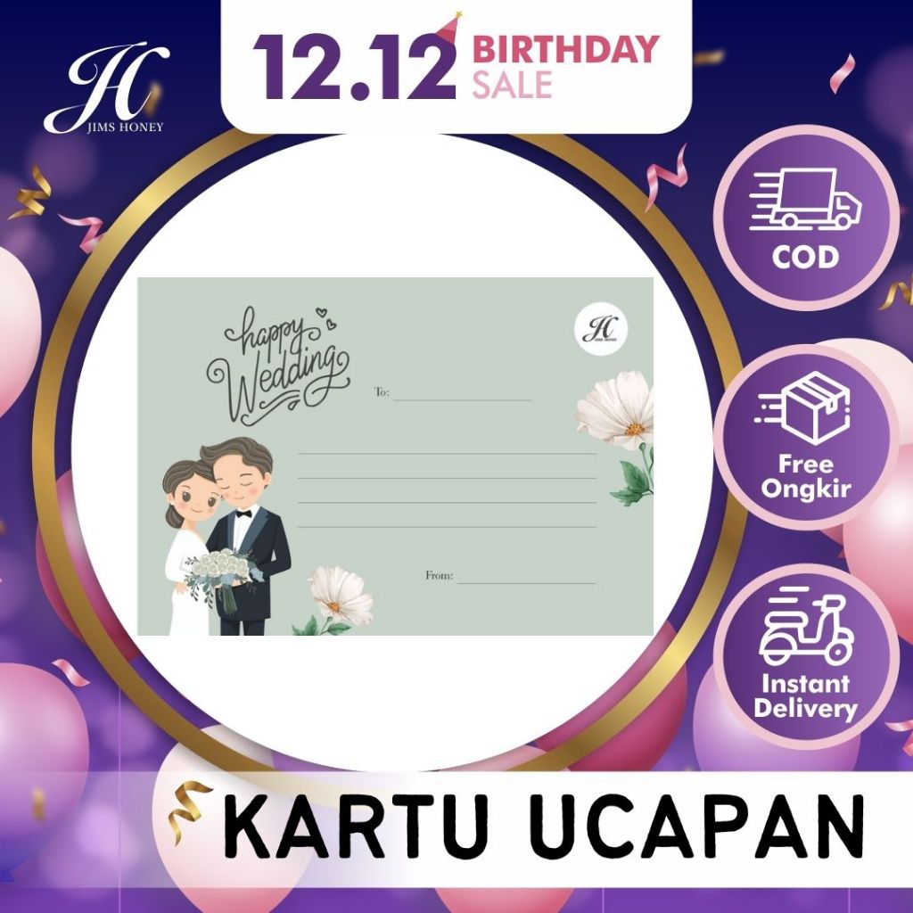 JIMS HONEY KARTU UCAPAN