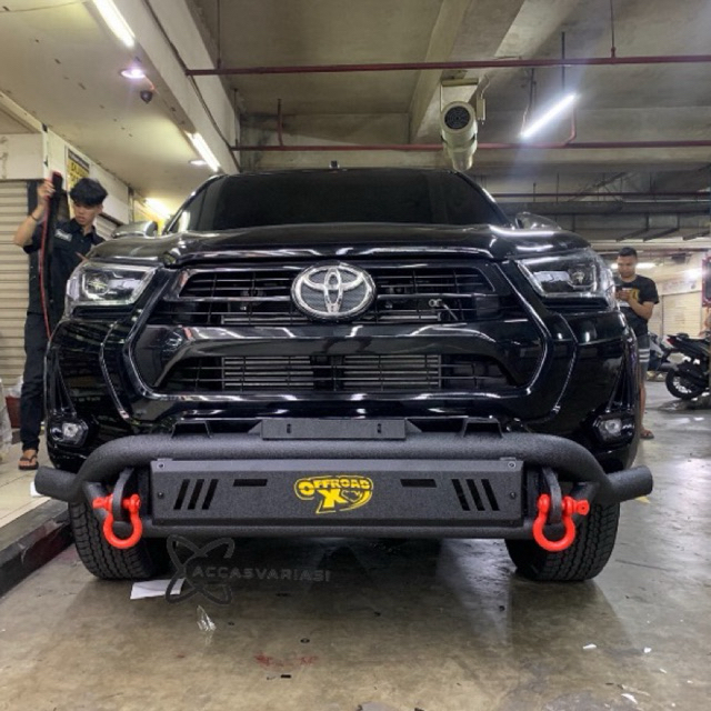Bumper depan tanduk offroad hilux double cabin