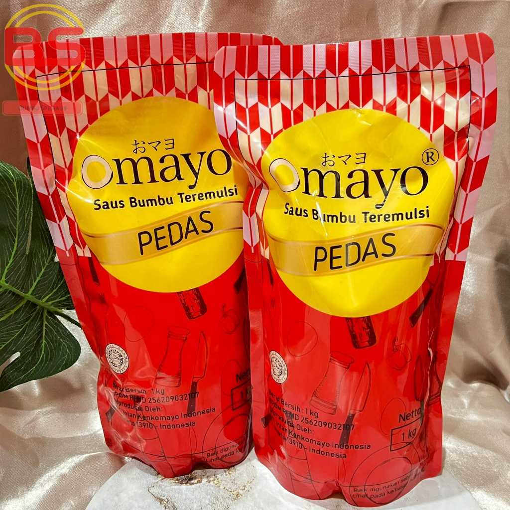 

Mayonaise Mayo Salad Dressing Omayo Pedas / Spicy 1kg
