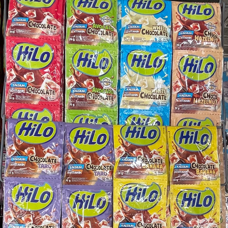 

Susu Hilo 1 renceng 14gram x 10pcs / Hilo sachet / Hilo susu ekonomis