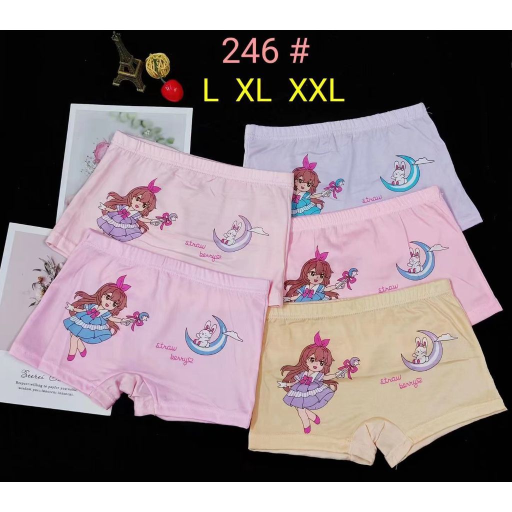 Boxer Anak Perempuan / CD ANAK CEWEK MOTIF #246