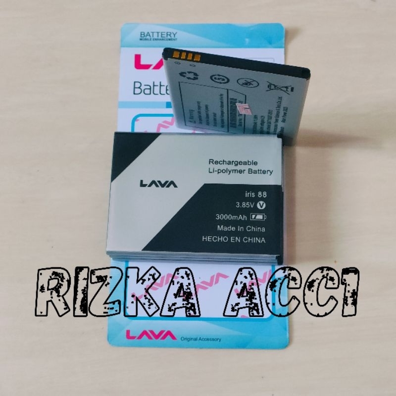 Baterai Batre Lava Iris 88 Lite / Iris 88 LBP13000045 Original Battery Batrai Batre Hp