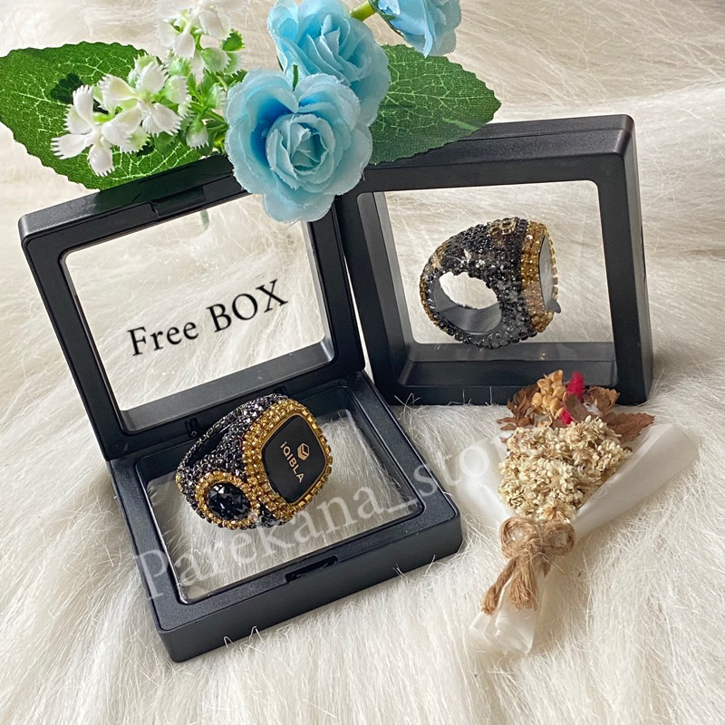 NEW PORODUK TASBIH IQIBLA CINCIN SMART DZIKR DIAMOND SWAROVSKI