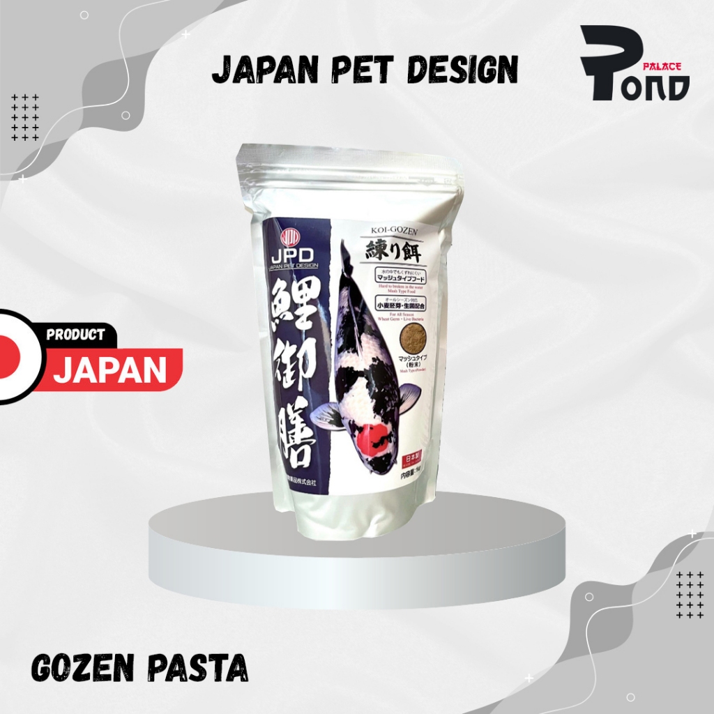 Makanan Ikan Koi Food JPD Koi Gozen Pasta 1kg
