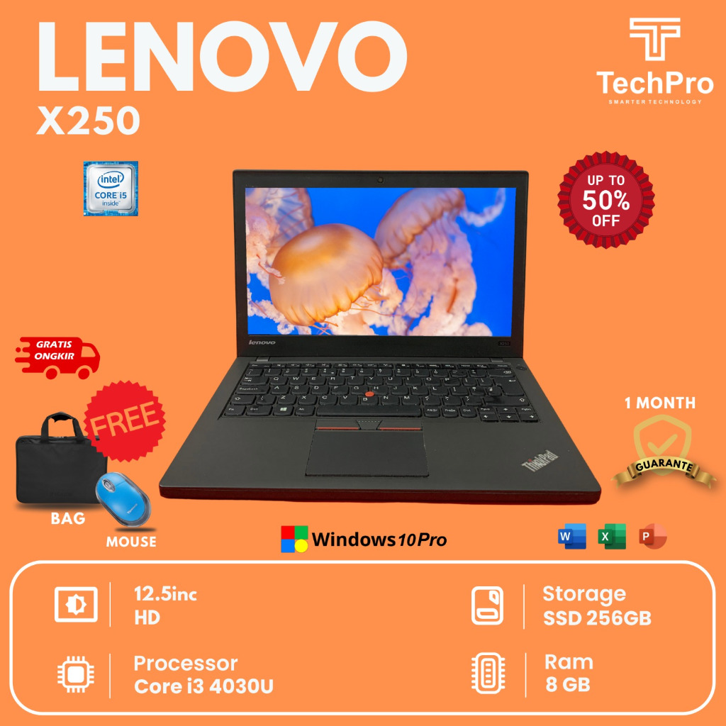 LAPTOP LENOVO THINKPAD X250 MURAAAH