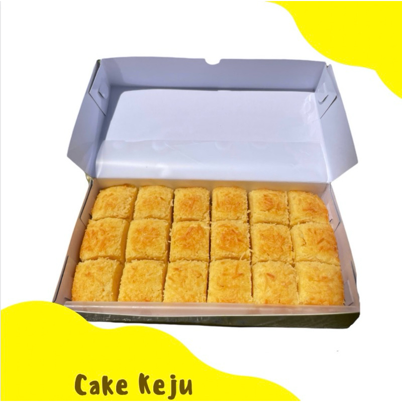 Danish Cake Keju 20x10 (18 potong) Panggang Cemilan Oleh-Oleh by danishdapurcake