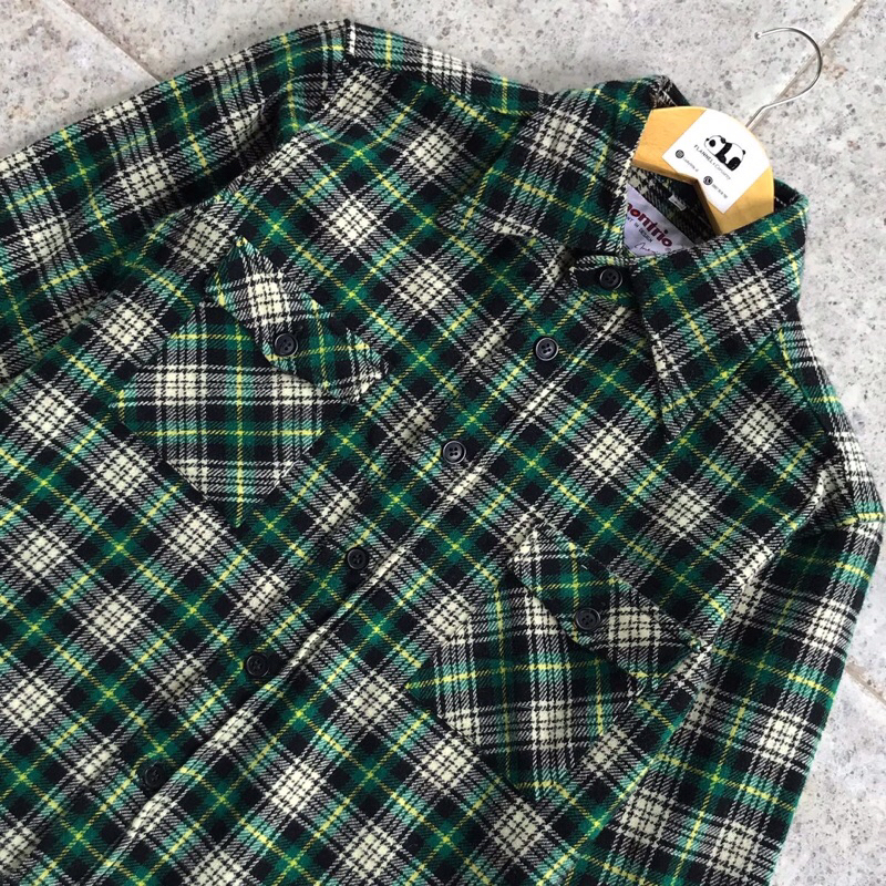 Kemeja Flannel Wool
