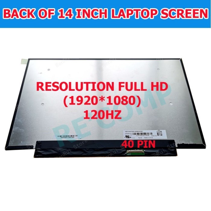 LED LCD ASUS ROG Zephyrus G14 GA401I GA401IV 14 INCH FULL HD IPS