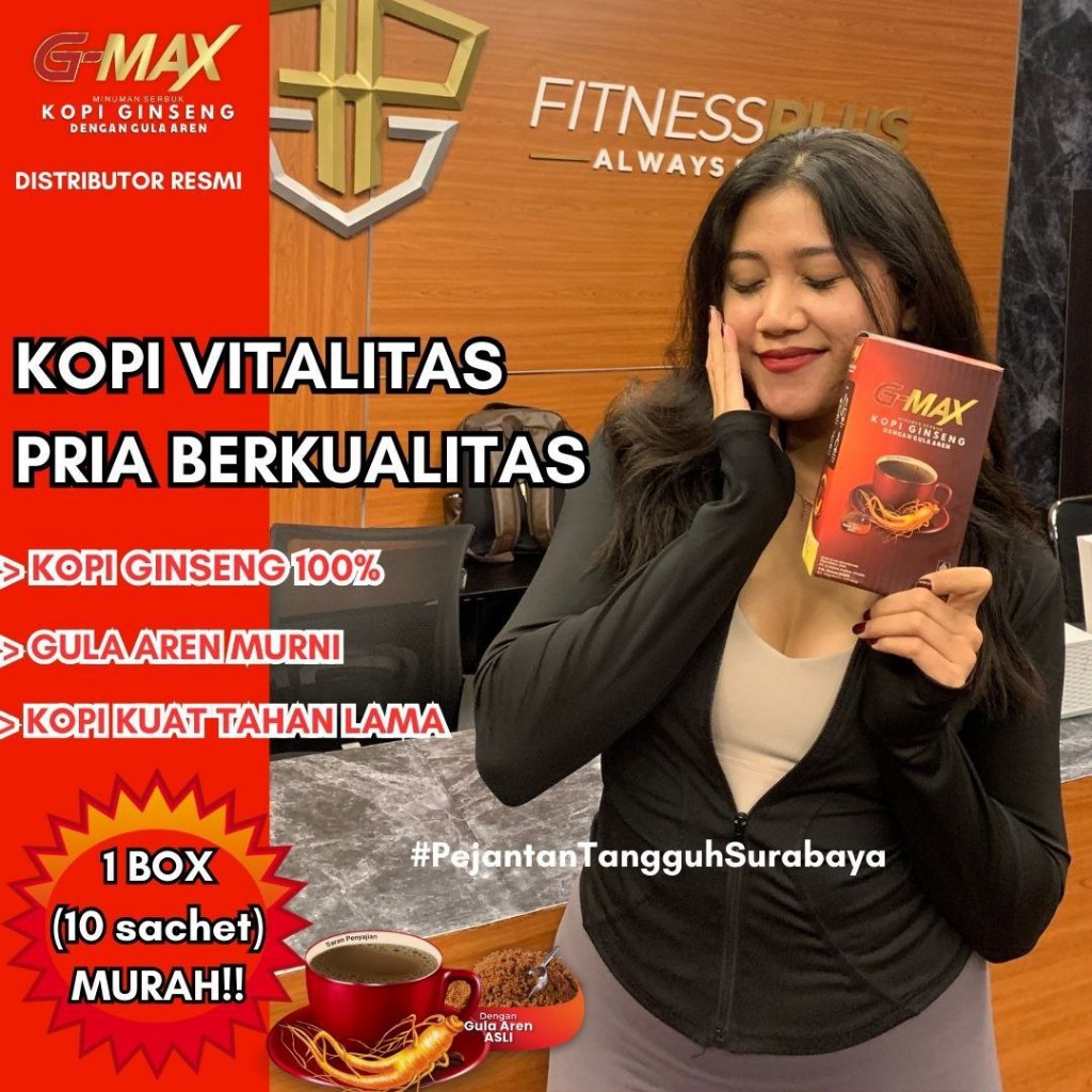Distributor Coffe Gmax Kuat Pria Tahan Lama Original Tingkatkan Stamina Vitalitas Pria Tahan Lama Pr