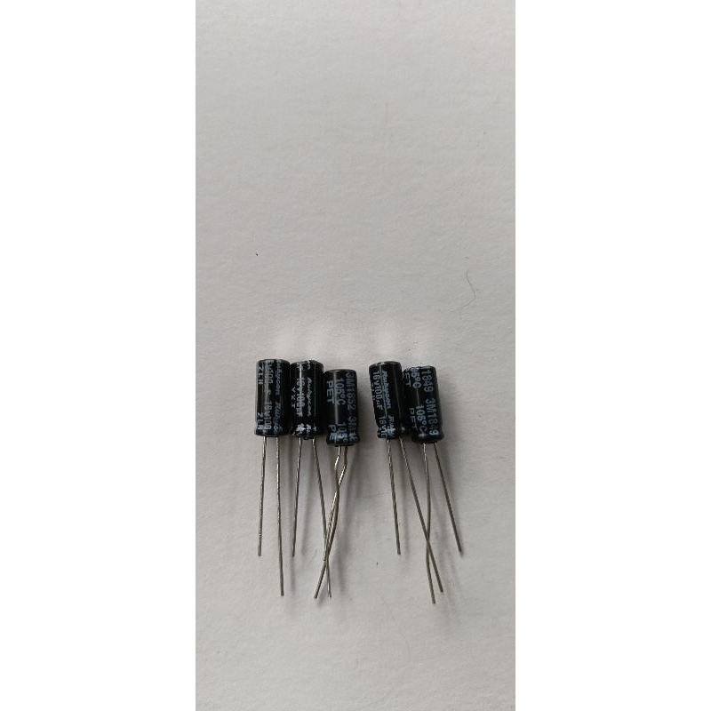 ELCO 100uf/16V Rubycon HITAM