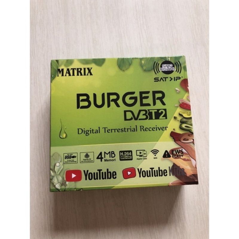 Set Top Box Matrix Burger