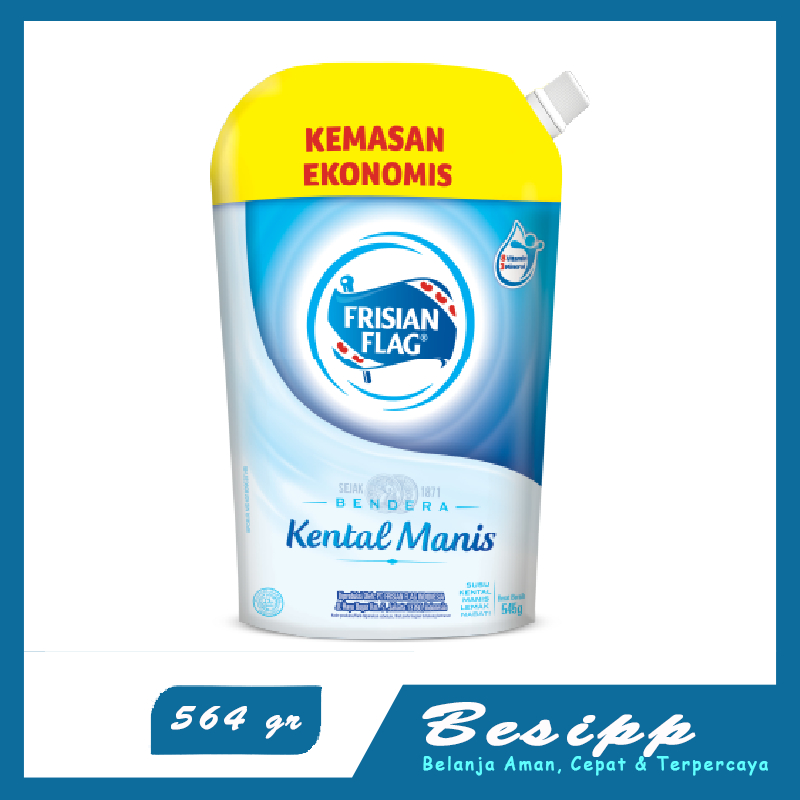 

Susu Frisian Flag Pouch 564 gr Putih