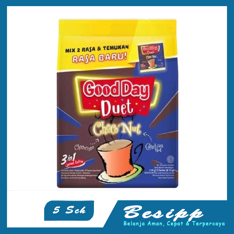 

Good day Duet Choconut isi 5 Sachet