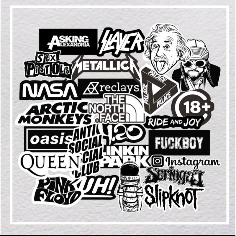 

Label Stiker custom vynl untuk laptop