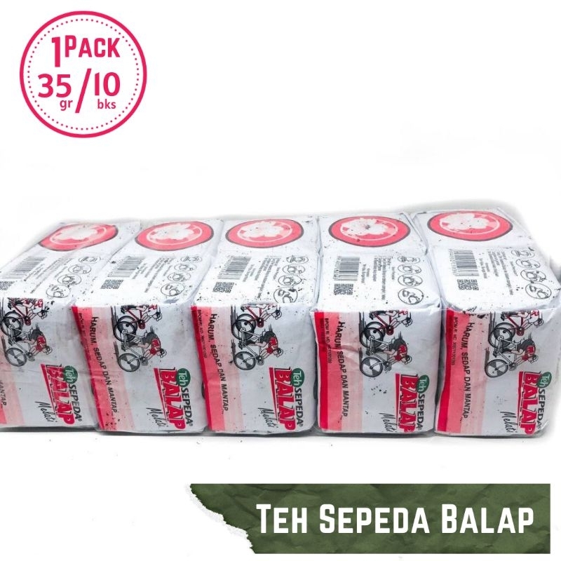 

TEH SEPEDA BALAP 1 Slop 10 bungkus / @35 gram [Tanpa Gelas]