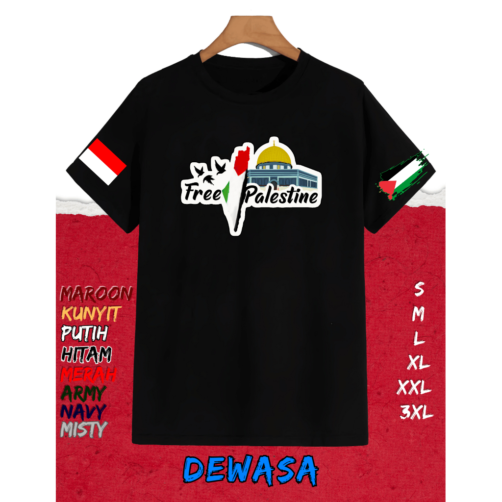 KAOS KEMANUSIAAN BEBASKAN PALESTINE