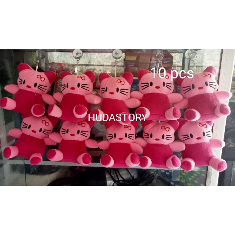Boneka Hello Kity Pink  Gratis Kop Ceplokan Tempel Kaca#Boneka Gantungan Kaca Mobil#Boneka Gantungan Kunci#Boneka Hello Kity Pink Termurah Dan Terlaris