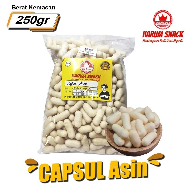 

PILUS IKAN CAPSUL ASIN 250 gram [Harum Snack Official] SNACK KILOAN CEMILAN MAKANAN RINGAN