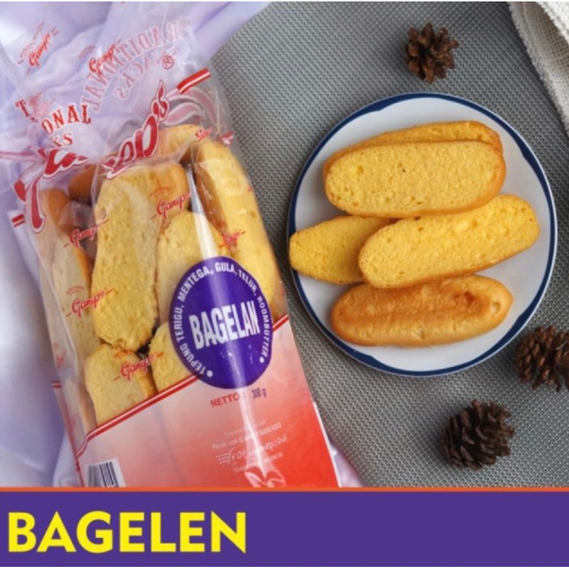 

Bagelan Kue Kering Merk Ganep Roti Bagelen Kering Ganep Khas Solo 150 Gram