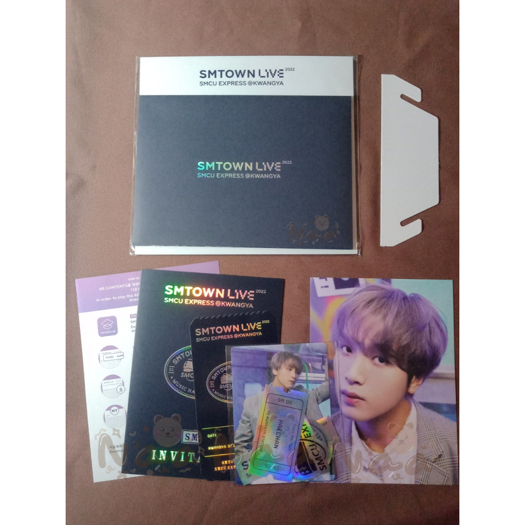 Ar ticket only smtown smcu haechan nct 127 ver