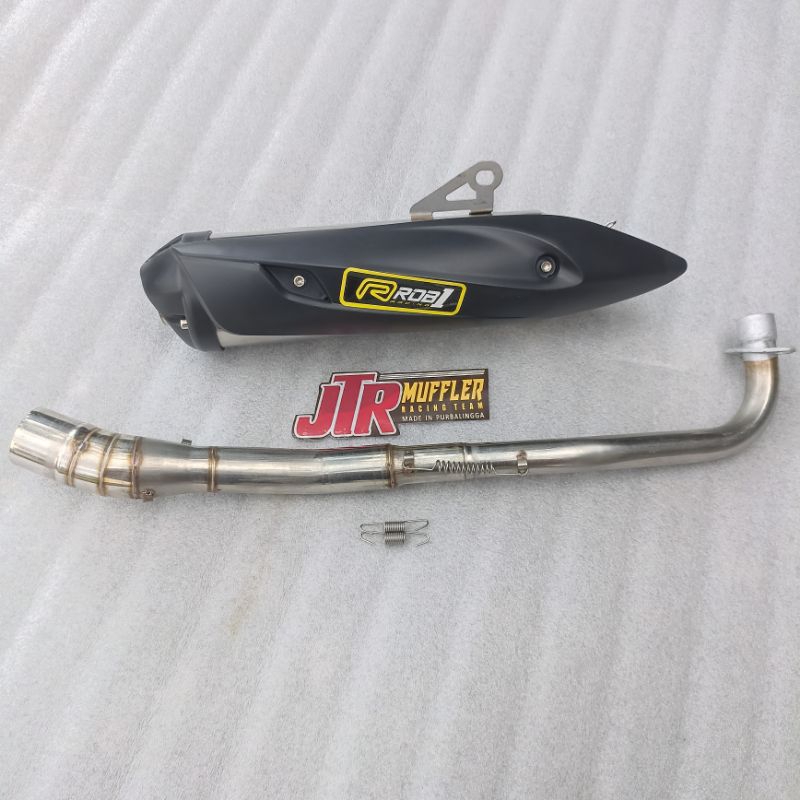 Knalpot racing Rob1 Rob 1 Vega Supra x 125 Supra fit Jupiter z revo jupiter z1 blade smash kharisma 