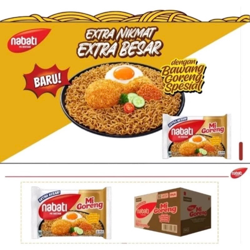 

Mie Goreng Bawang Spesial Nabati