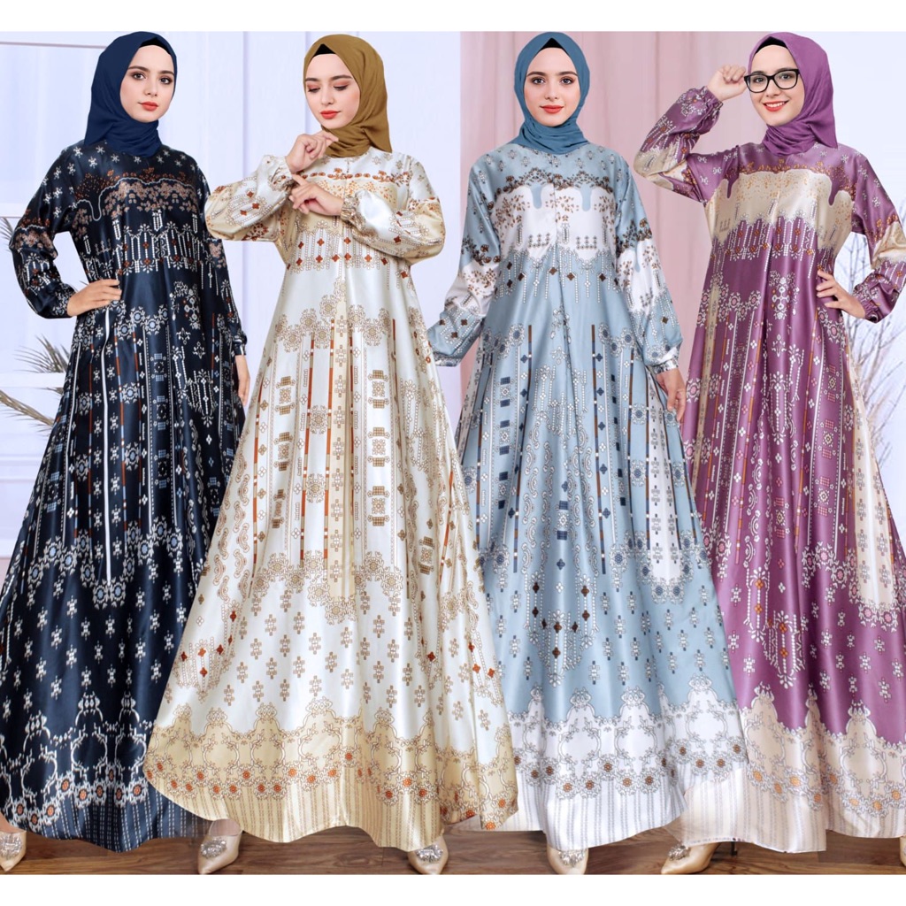 Gamis Amira Silk - Silk Premium - Dress Muslim