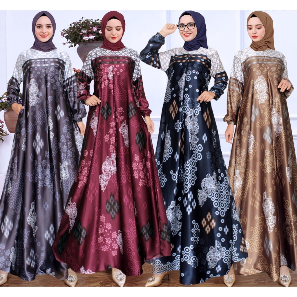 Gamis Aqila Silk - Silk Premium - Dress Muslim